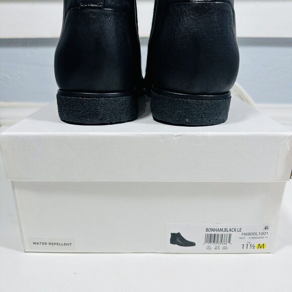 Vince Men's Size 11.5 Bonham Leather Chelsea Boot Black NIB $350 - Picture 5 of 6